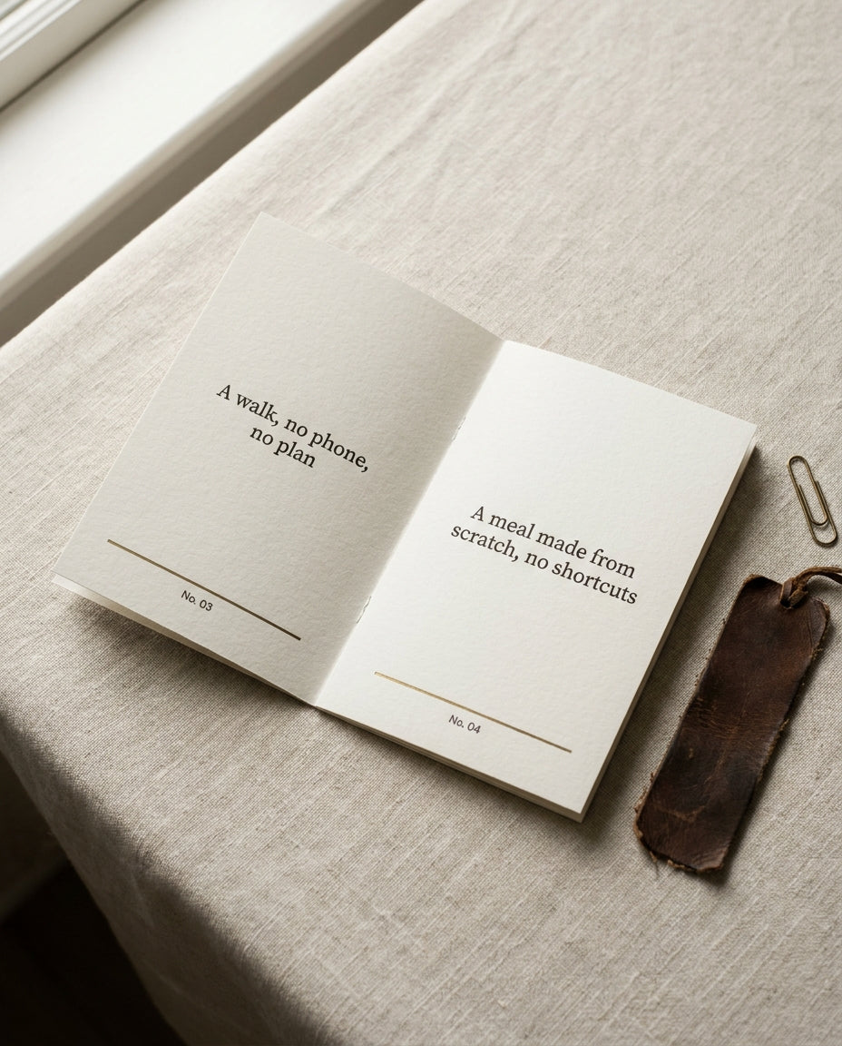 Mom Coupon Book — Twelve Small Promises, Heavy Paper