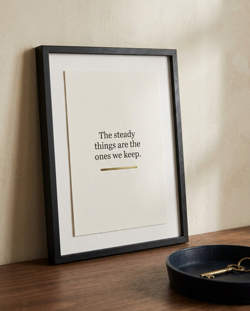 Dad Wall Art quote print framed