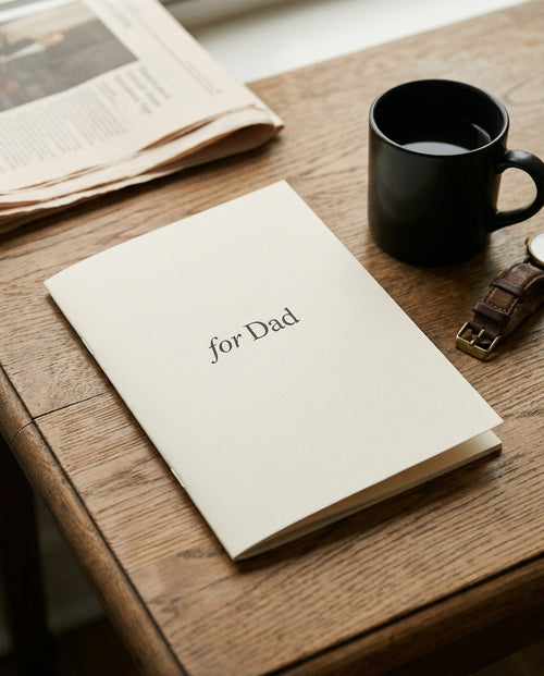 Dad Coupon Book cover reading 'for Dad'