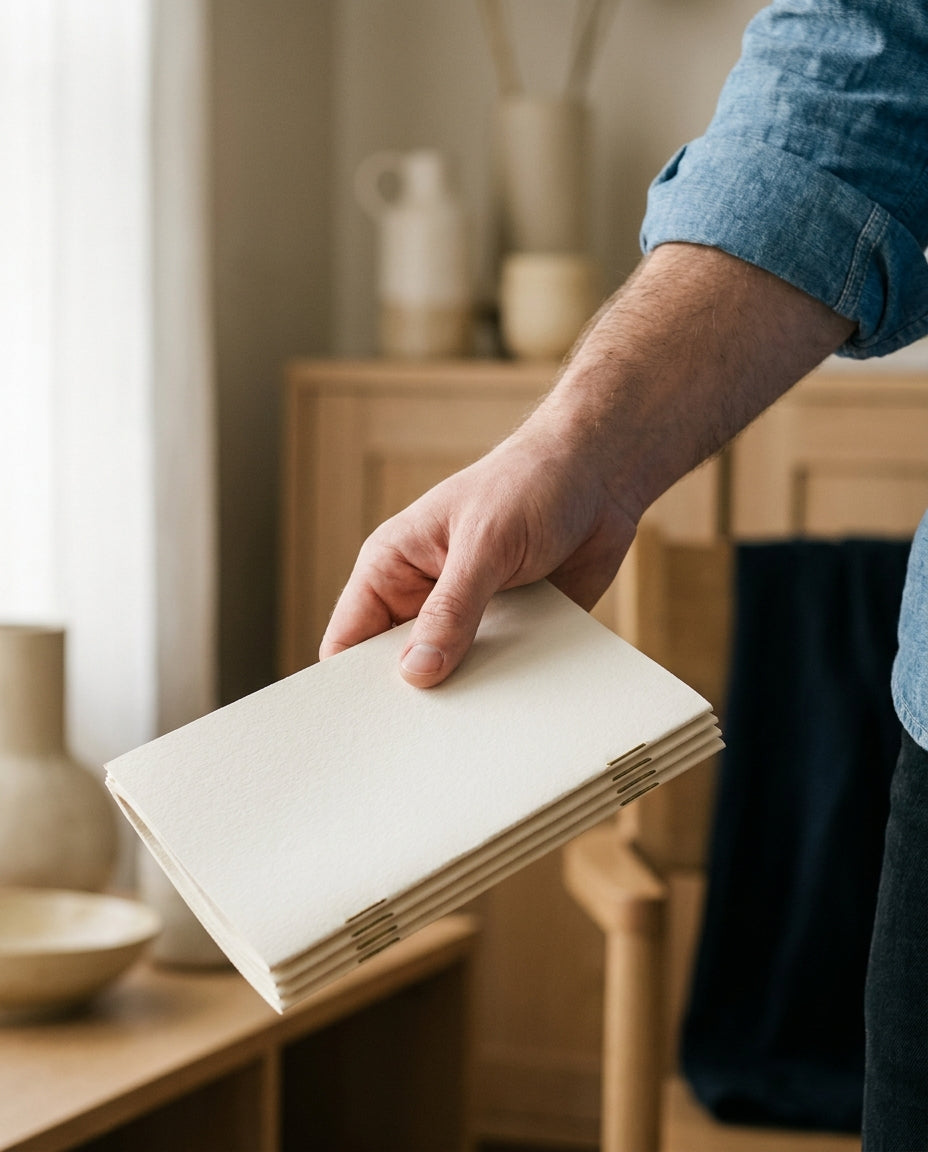 Dad Coupon Book held in hand