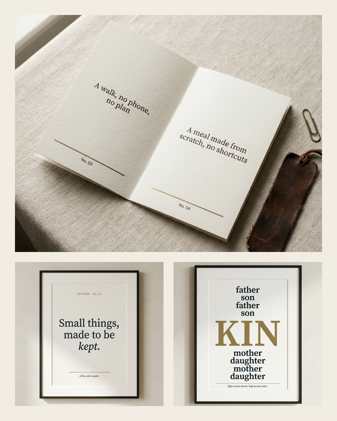 Mom Keepsake Set — the full set
